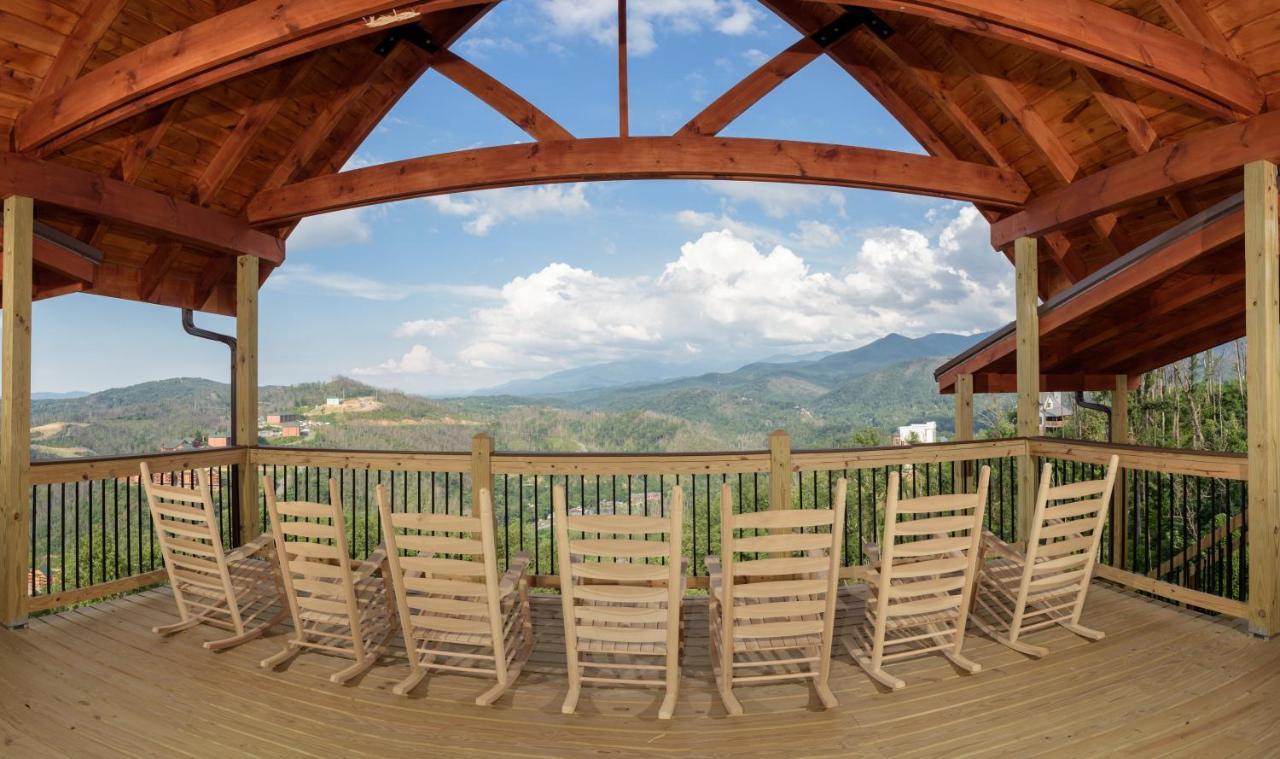 Mansion In The Sky Cabin Gatlinburg Exterior foto